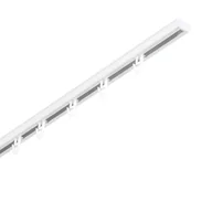 Akcesoria do wystroju okien - Szyna sufitowa 1-torowa 200 cm biała aluminiowa z akcesoriami Inspire - miniaturka - grafika 1