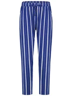 Spodnie damskie - Sublevel Spodnie w kolorze niebiesko-białym - miniaturka - grafika 1