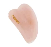 Pozostałe akcesoria do kąpieli i SPA - Mohani Gua Sha Płytka do Masażu z Różowego Kwarcu - miniaturka - grafika 1