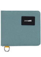 Portfele - Portfel antykradzieżowy Pacsafe RFIDsafe Bifold Wallet - fresh mint - miniaturka - grafika 1