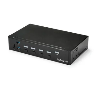 StarTech SV431HDU3A2 przełącznik KVM Możliwości montowania w stelażu Czarny - Przełączniki KVM - miniaturka - grafika 1