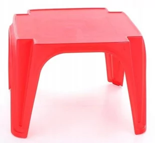 Stół Stolik Do Pokoju Dla Dzieci Solidny Plastikowy 55 X55 X 38Cm - Krzesełka i taborety dla dzieci - miniaturka - grafika 1