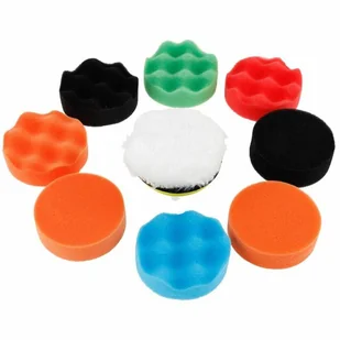 Carmotion Zestaw gąbek i dysków do polerowania 10 elementów - Akcesoria do mycia samochodu - miniaturka - grafika 1