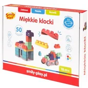 Klocki - Smily Miękkie klocki 50 elementów 49436 - miniaturka - grafika 1