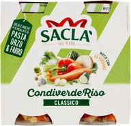 Szybkie dania obiadowe - Mieszanka warzywna Condiverde Riso Classico 2x290g - Sacla - miniaturka - grafika 1