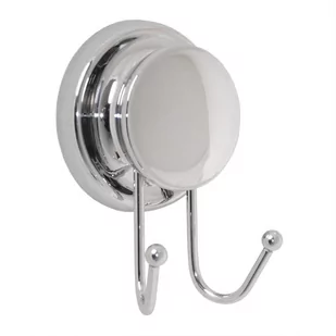 Yoka pure home home Wieszak 2-hakowy Gavi chrom - Wieszaki łazienkowe - miniaturka - grafika 1