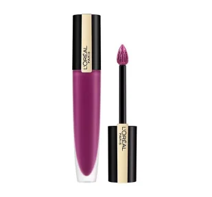 PARIS L'Oréal Rouge Signature nr 104 - Rebel, ultra lekka i mocno pigmentowana pomadka do ust, matowe wykończenie o trwałości 24 h, 7 ml - Szminki - miniaturka - grafika 1