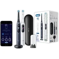 Szczoteczki elektryczne - Oral-B iO 8 2szt. White&Black - miniaturka - grafika 1