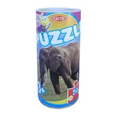 Puzzle - Puzzle w puszce 56: Słoń - miniaturka - grafika 1