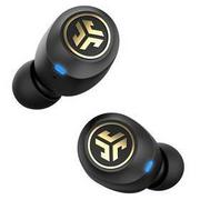 Słuchawki - JLAB Air Icon True Wireless Earbuds Czarno-Złote (IEUEBJBAIRICONRBLK) - miniaturka - grafika 1