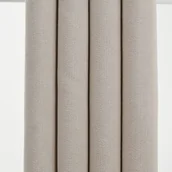 Zasłony - Zasłona 140 x 260 cm beżowa - miniaturka - grafika 1
