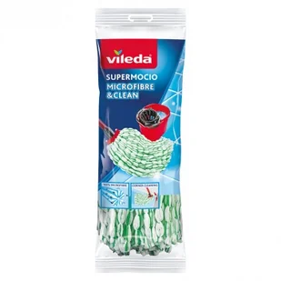 Clean Wkład do mopa Supermocio Microfibre Vileda - Miotły, szufle, mopy - miniaturka - grafika 8