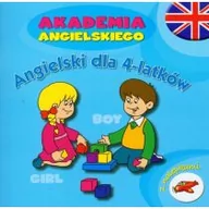 Książki do nauki języka angielskiego - Angielski dla 4-latków. Akademia angielskiego - miniaturka - grafika 1