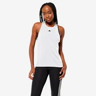 Koszulki sportowe damskie - Koszulka na ramiączka treningowa fitness cardio damska ADIDAS - miniaturka - grafika 1