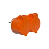 Przedłużacze i rozgałęźniki - DUWI Rozgałęźnik 2XGNIAZDO 34044 DUWI - miniaturka - grafika 1