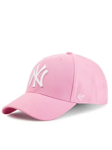 47 Brand Czapka z daszkiem New York Yankees B-MVPSP17WBP-RS Różowy - Czapki damskie - miniaturka - grafika 1