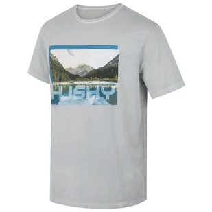 Koszulka męska Husky Tee Lake M Rozmiar: XL / Kolor: jasnoszary - Koszulki sportowe męskie - miniaturka - grafika 1