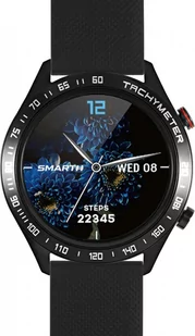 Smartwatch Męski SmarthR5B.Kb Czarny Sportowy - Monitory aktywności - miniaturka - grafika 1