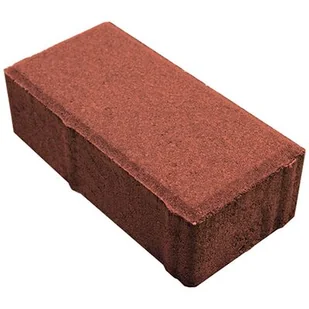 Kostka 6 cm cegiełka czerwona - Kostki brukowe i krawężniki - miniaturka - grafika 1