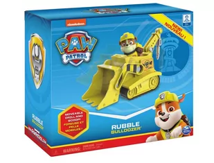Pojazd podstawowy z figurką Psi Patrol Rubble - Samochody i pojazdy dla dzieci - miniaturka - grafika 1
