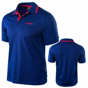 Koszulka polo męska sportowa polówka na trening do tenisa hi-tec miejska M - Koszulki męskie - miniaturka - grafika 1