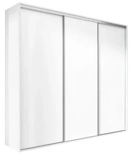 Biała przesuwna szafa 275 cm W1-T44 - Inne meble do salonu - miniaturka - grafika 1