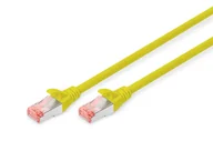 Patchcordy - Kabel krosowy (patch cord) RJ45-RJ45, kat.6, S/FTP , AWG DK-1644-100/Y - miniaturka - grafika 1