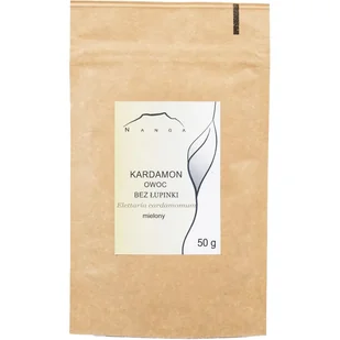 Nanga kardamon owoc bez łupinki mielony 50g - Przyprawy i zioła sypkie - miniaturka - grafika 1