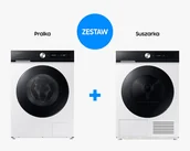 Zestawy AGD - Samsung Zestaw Pralka Bespoke AI 11kg WW11DB7B94GEU4 + Suszarka Bespoke AI 9kg DV90DB7845GEU4 - miniaturka - grafika 1
