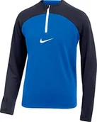 Koszulki i topy damskie - Nike Top Y Nk Df Acdpr Dril Top K, niebieski/obsydian/biały, DH9280-463, XL - miniaturka - grafika 1