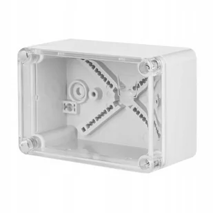 Elektro-Plast nasielsk INDUSTRIAL Puszka hermetyczna n/t 170x105x82mm IP65 szara, pokrywa transparentna 2707-01 2707-01 - Rozdzielnie elektryczne - miniaturka - grafika 1