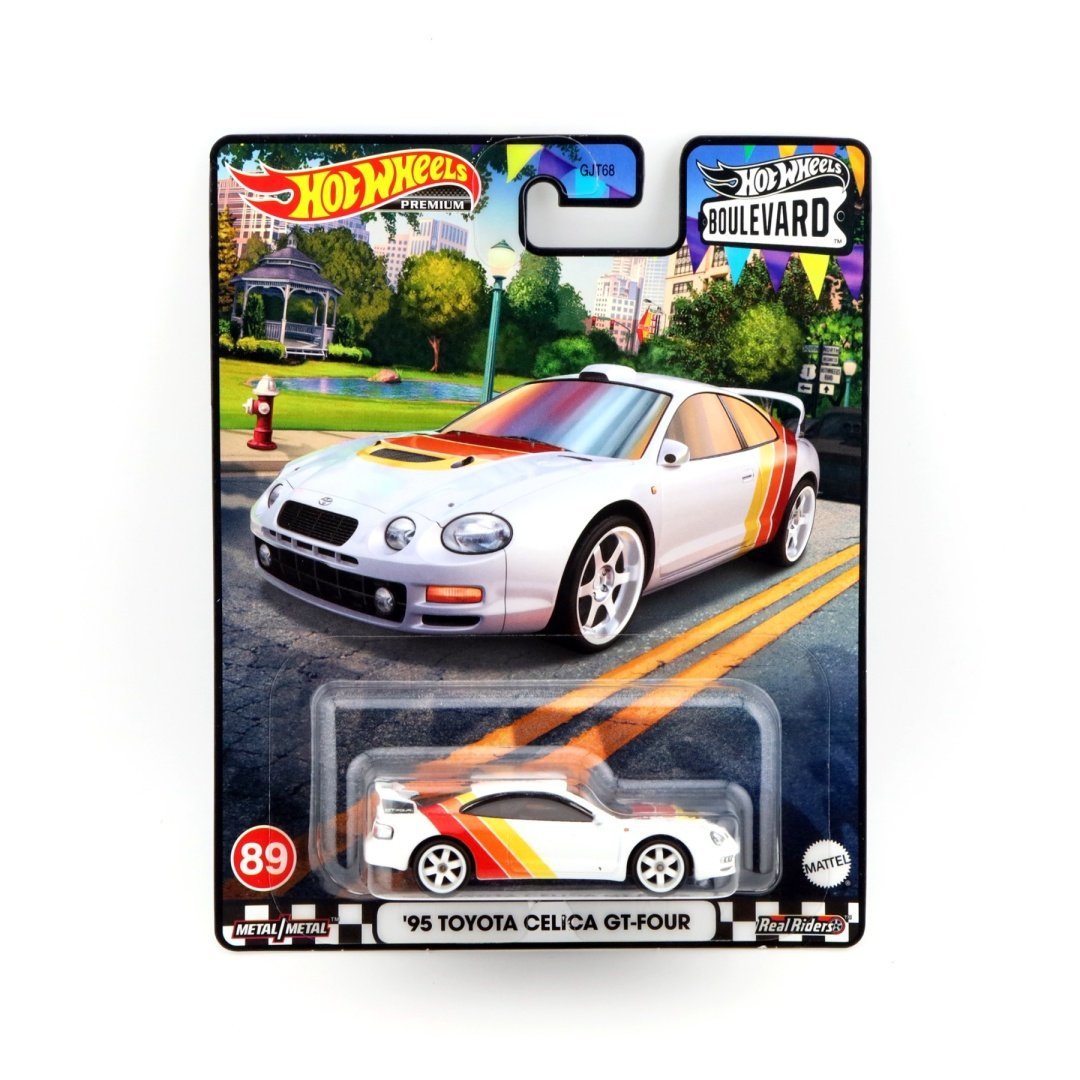 HOT WHEELS Premium '95 Toyota Celica GT-Four Boulevard #89