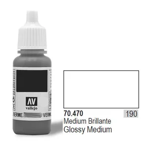 Vallejo Glossy Medium nr 70470 (190) / 17ml 70470 - Akcesoria i części modelarskie - miniaturka - grafika 3