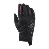 Rękawice motocyklowe - Rękawice Motocyklowe Ixon Hurricane 2 Damskie Czarny/FuksjowyXXL - miniaturka - grafika 1