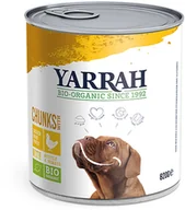 Mokra karma dla psów - Yarrah Bio Biokurczak z biopokrzywą i biopomidorem - 6 x 820 g - miniaturka - grafika 1