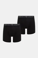 Majtki męskie - Emporio Armani Underwear bokserki 2-pack męskie kolor czarny 111912 4F720 - miniaturka - grafika 1