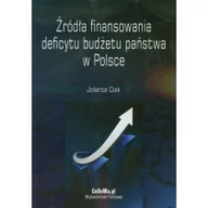Finanse, księgowość, bankowość - Źródła finansowania deficytu budżetu państwa w Polsce - Jolanta Ciak - miniaturka - grafika 1
