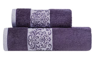 Zaratex Ręcznik Gloria 70x140 śliwkowy 500g/m2 frotte MKO-2310056 - Ręczniki - miniaturka - grafika 1