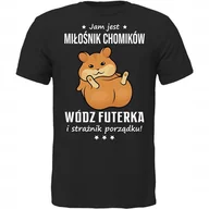 Koszulki męskie - KOSZULKA JAM JEST CHOMIK WÓDZ PREZENT MIŁOŚNIK - miniaturka - grafika 1
