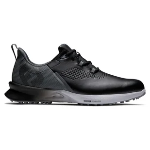 Męskie buty golfowe Footjoy Fuel black/charcoal - Golf - miniaturka - grafika 1