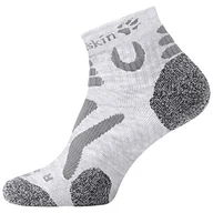 Skarpetki męskie - Jack Wolfskin Skarpety HIKING PRO LOW CUT light grey - 44-46 1904092-6113 - miniaturka - grafika 1