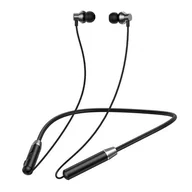 Słuchawki - XO SŁUCHAWKI BLUETOOTH BS33 dokanałowe czarne - miniaturka - grafika 1