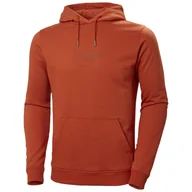 Bluzy męskie - Męska Bluza HELLY HANSEN F2F ORGANIC COTTON HOODIE 62934_310 – Pomarańczowy - miniaturka - grafika 1