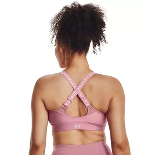 Biustonosz sportowy Under Armour Infinity High Bra Zip - Bielizna sportowa damska - miniaturka - grafika 8