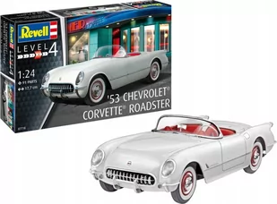 Model plastikowy 1953 Corvette Roadster 1/24 - Samochody i pojazdy dla dzieci - miniaturka - grafika 1