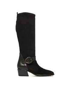 Hispanitas Kozaki PHI254257 Czarny - Kozaki damskie - miniaturka - grafika 1