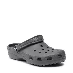 Crocs Klapki Classic 10001 Slate Grey - Klapki i japonki damskie - miniaturka - grafika 1