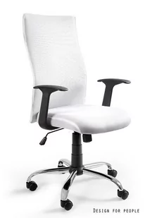 Fotel biurowy, krzesło biurowe Fotel UNIQUE On PS, biały, 110x52x46 cm - Fotele i krzesła biurowe - miniaturka - grafika 1
