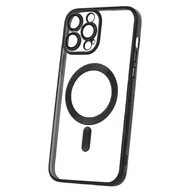 Etui i futerały do telefonów - Nakładka Color Chrome Mag do iPhone 13 Pro Max 6,7" czarna - miniaturka - grafika 1
