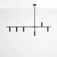 Lampy sufitowe - Aldex Trevo lampa wisząca 6-punktowa czarna 1104K1 - miniaturka - grafika 1